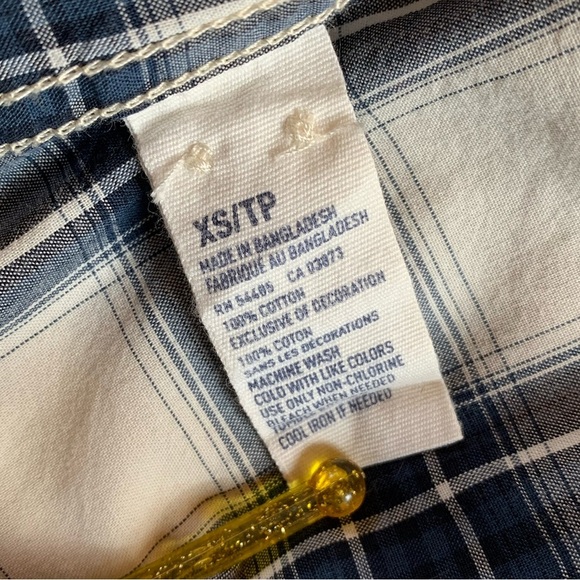 American Eagle pearl snap shirt XS - Picture 3 of 15